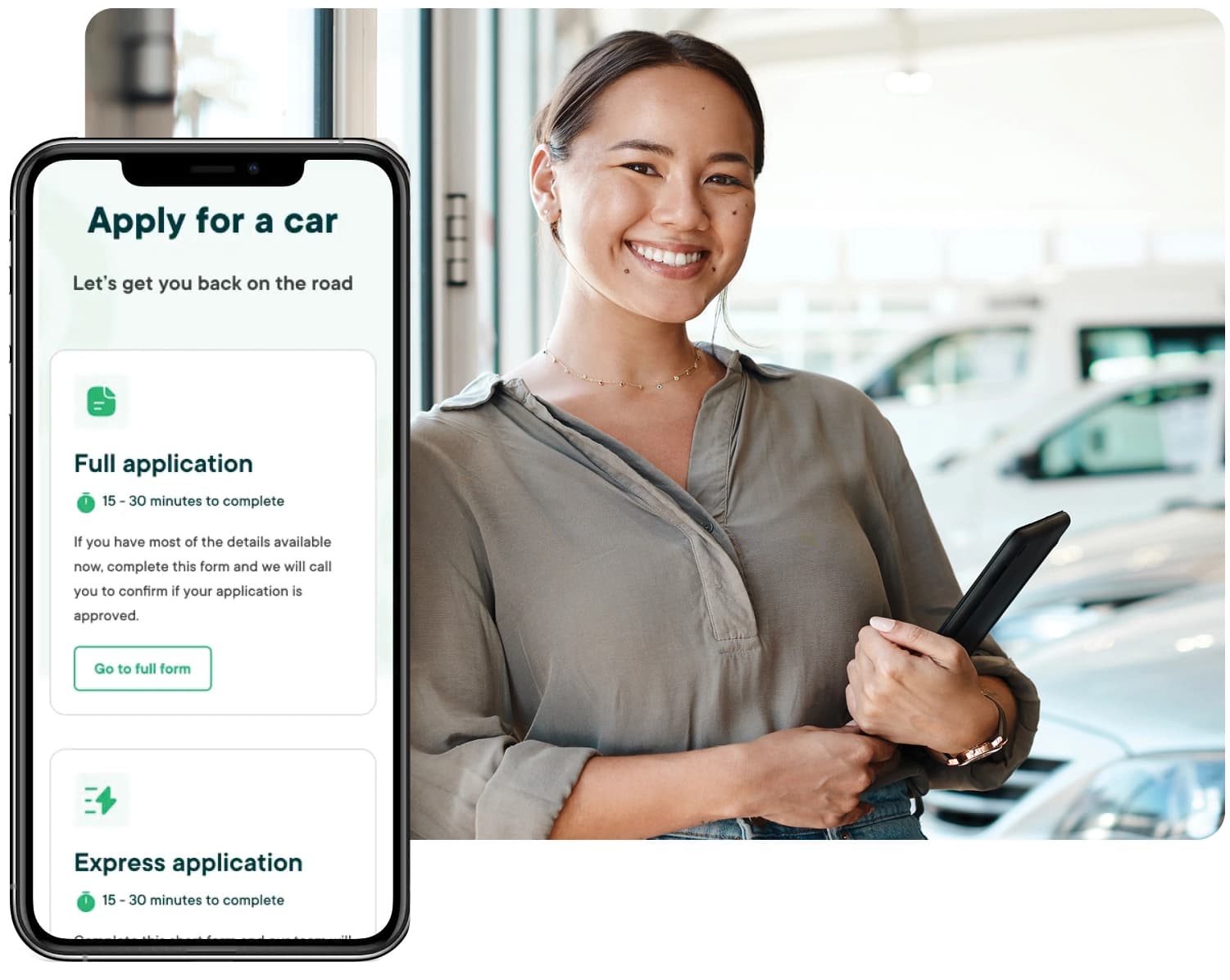 Apply for a Vehicle