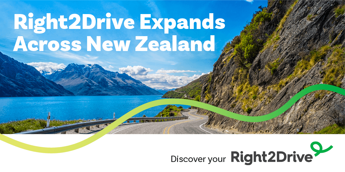 Right2Drive Expands Across New Zealand: Five New Locations Nationwide
